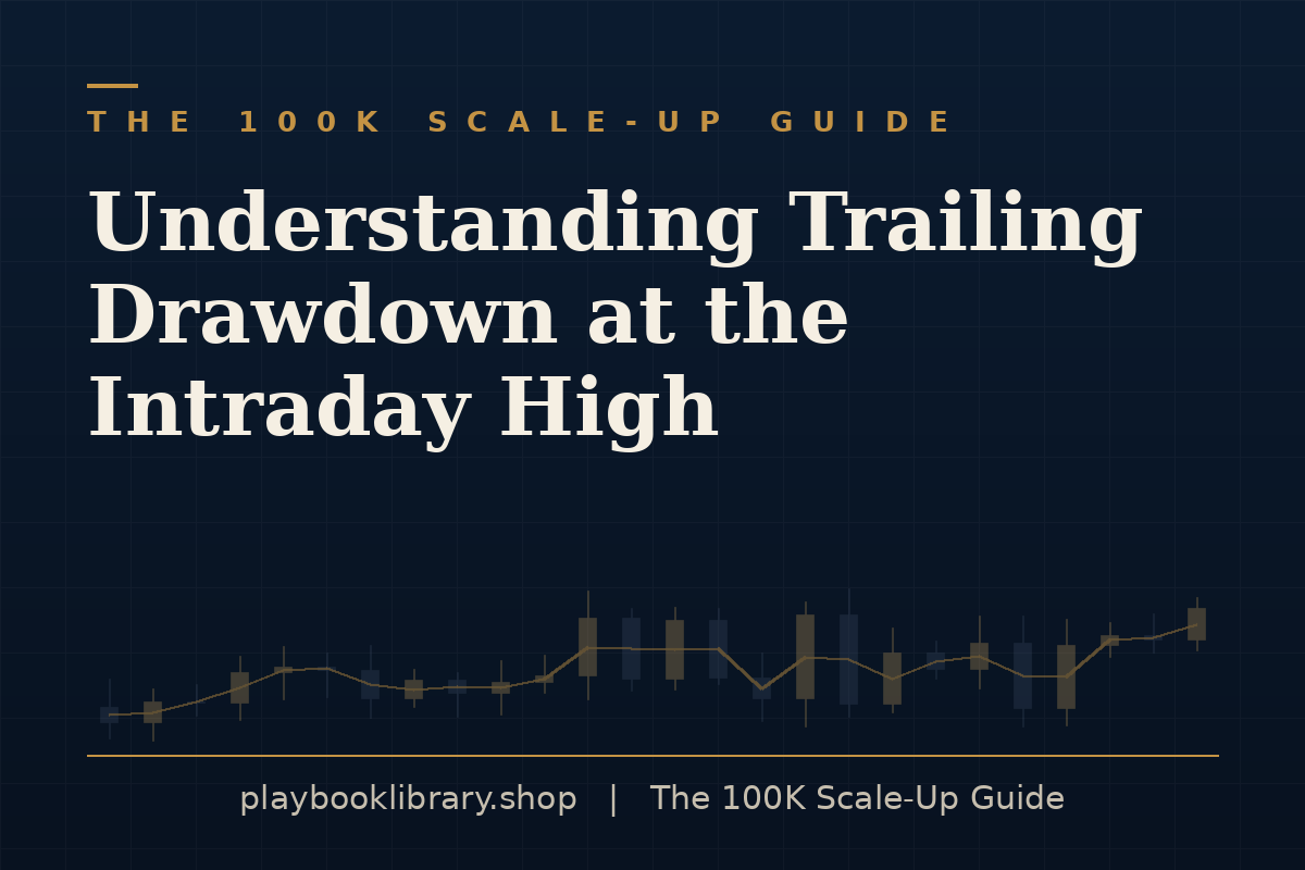 Understanding Trailing Drawdown at the Intraday High — The 100K Scale-Up Guide, playbooklibrary.shop