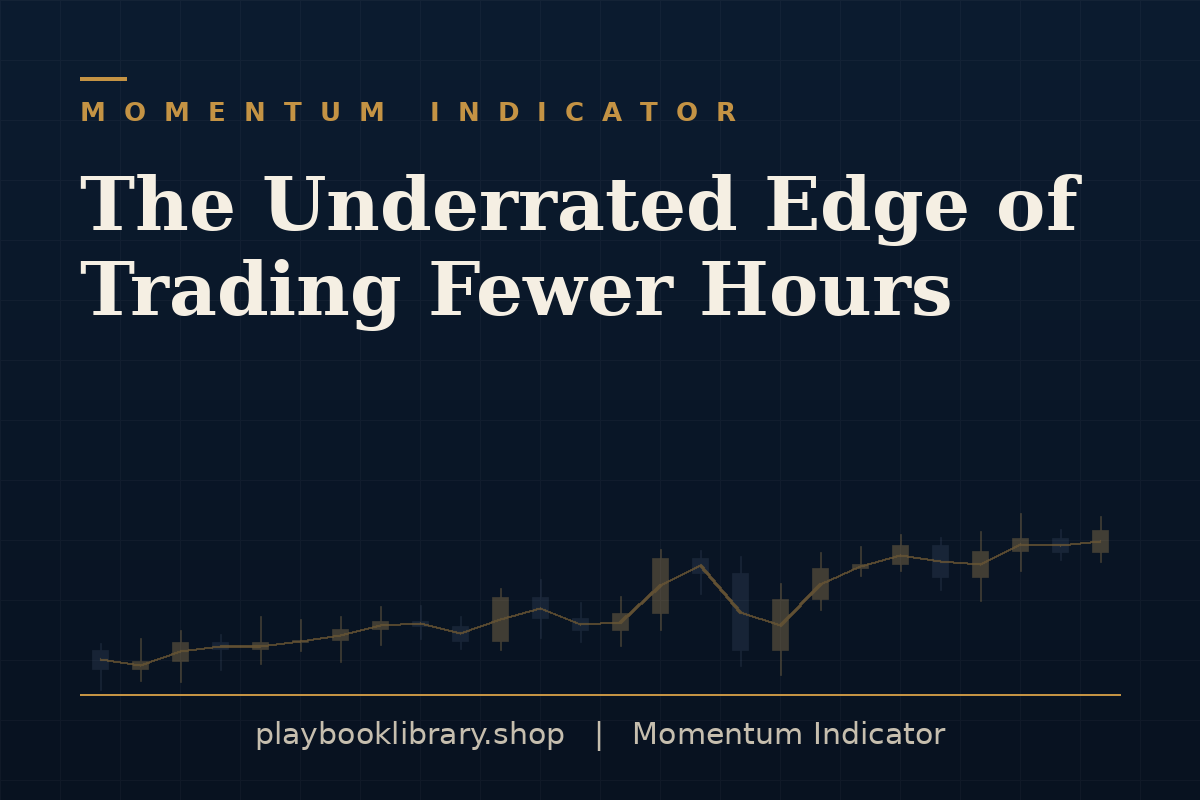 The Underrated Edge of Trading Fewer Hours — Momentum Indicator, playbooklibrary.shop