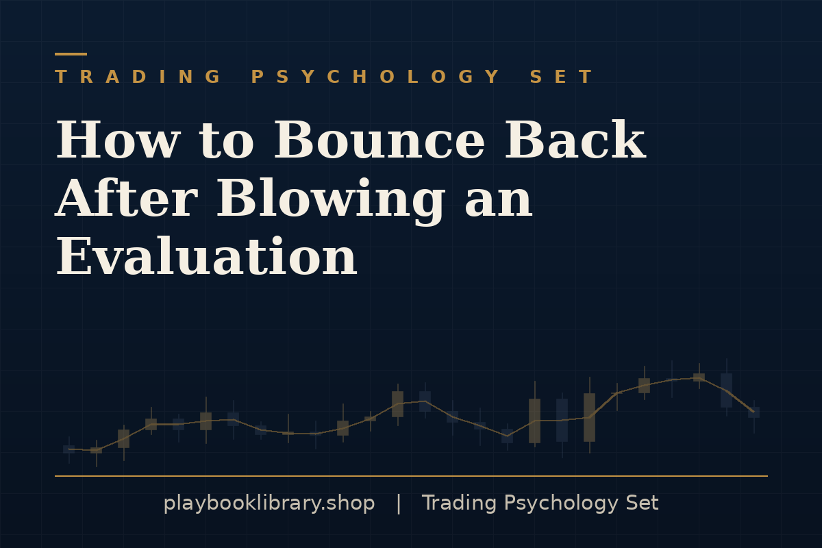 How to Bounce Back After Blowing an Evaluation — Trading Psychology Set, playbooklibrary.shop