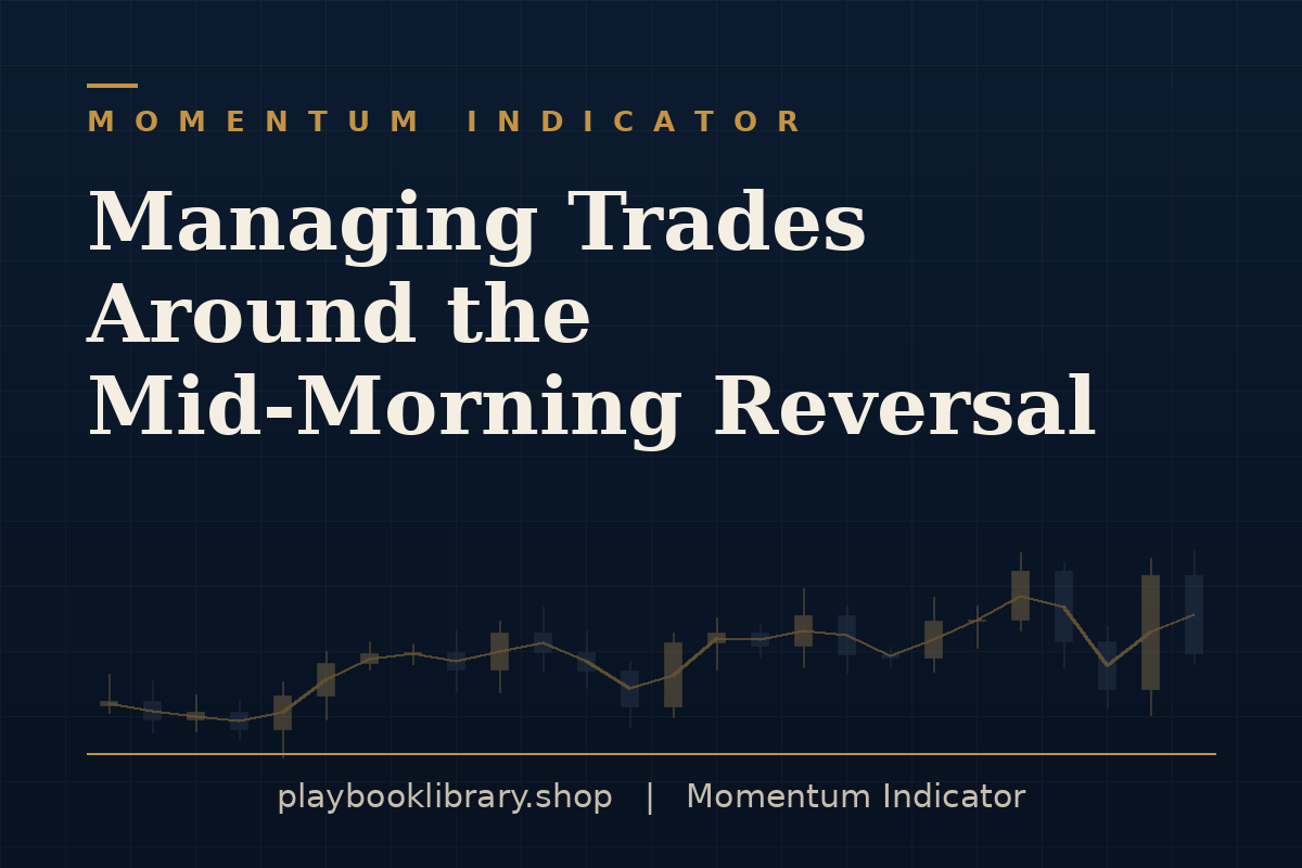 Managing Trades Around the Mid-Morning Reversal — Momentum Indicator, playbooklibrary.shop