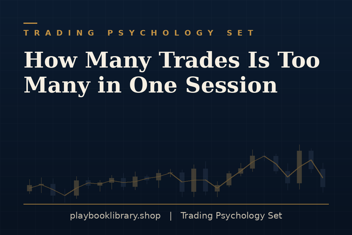 How Many Trades Is Too Many in One Session — Trading Psychology Set, playbooklibrary.shop