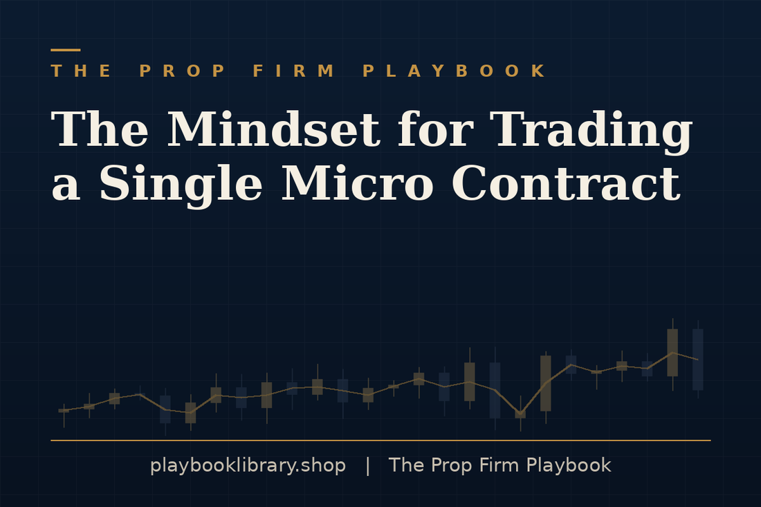 The Mindset for Trading a Single Micro Contract — The Prop Firm Playbook, playbooklibrary.shop