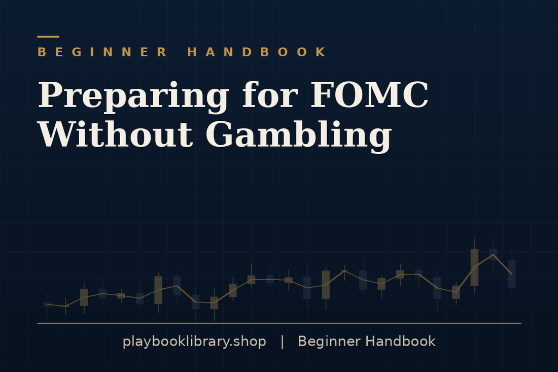Preparing for FOMC Without Gambling — Beginner Handbook, playbooklibrary.shop