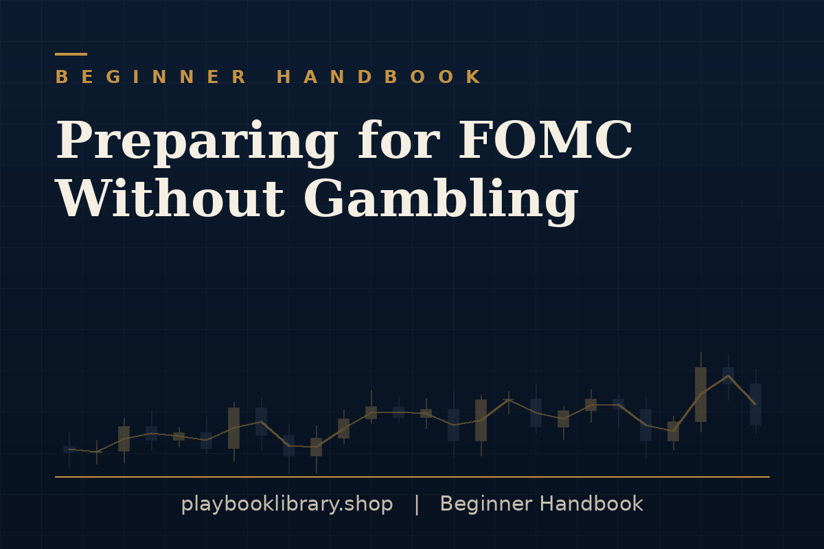 Preparing for FOMC Without Gambling — Beginner Handbook, playbooklibrary.shop