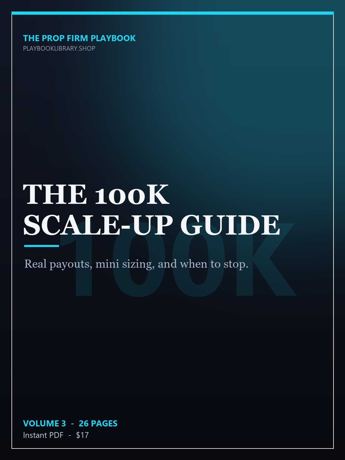 The 100K Scale-Up Guide cover — playbooklibrary.shop